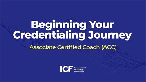 icf credential journey.